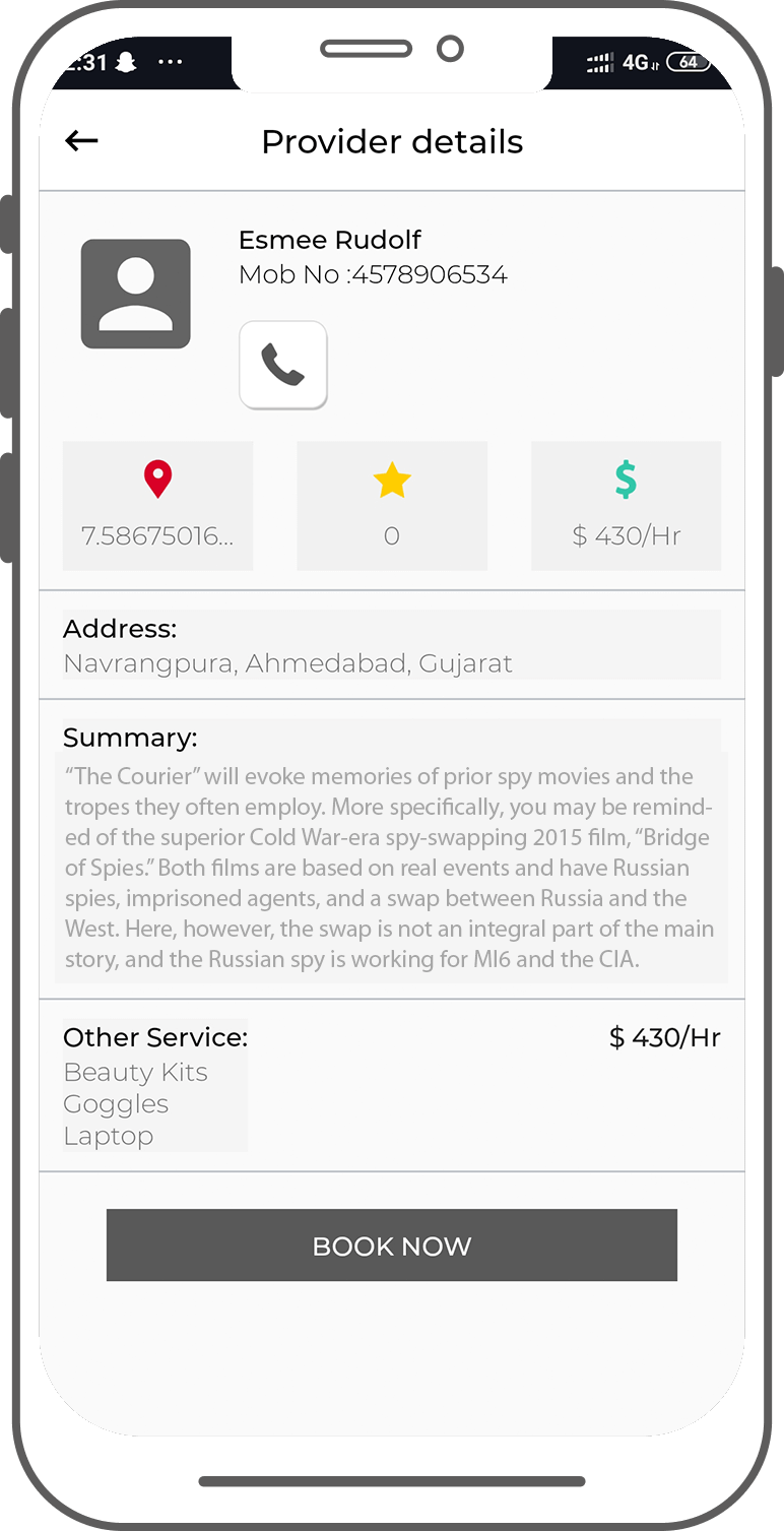 on demand courier app