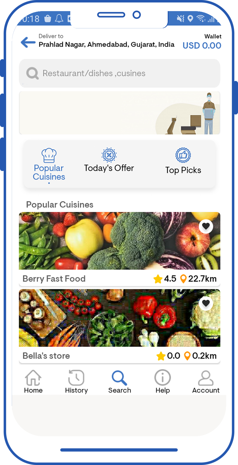 food ordering app clone