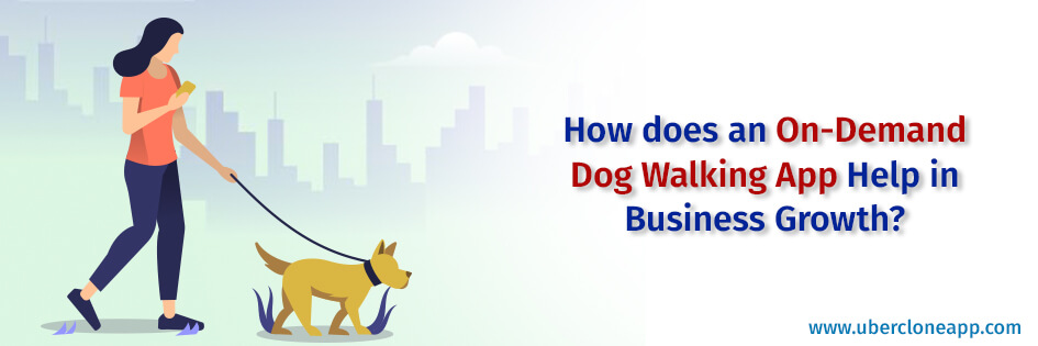 On-Demand Dog Walking App Help in Business Growth